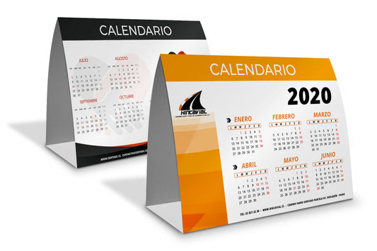 CALENDARIOS DE ESCRITORIOS (2022) 6"X 4" TABLE TENTS