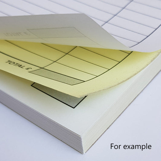 LIBRETAS DE FACTURA NCR FORM (IMPRESO EN NEGRO)